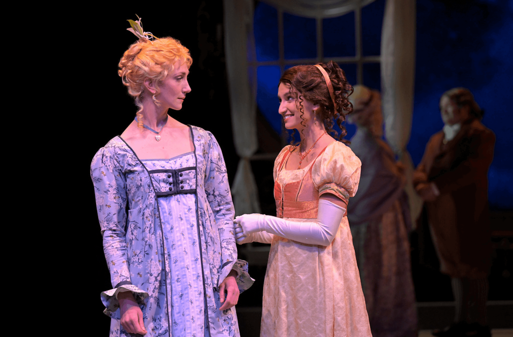 Sonya Balsara as Lucy Steele in Sense and Sensibility at TheatreWorks